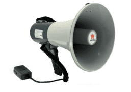 AT-M135BC  Мегафон 25/35 Вт с выносным микрофоном и сигналом сирены, 12 В