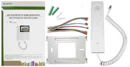 Elly S c трубкой Монитор видеодомофона цветной