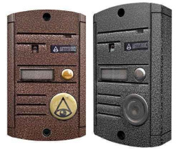 AVP-451 Proximity (color PAL антик) видеопанель, цветная, антивандальная, накладная с ИК подсветкой