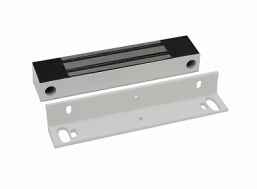 ML-180K с уголком, цвет Белый. Электромагнитный влагозащищенный замок