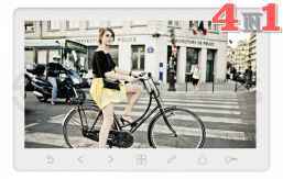 Amelie Slim (White) HD SE Монитор видеодомофона