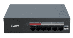F-SW-EU206MPOE-V/L Неуправляемый 4-х портовый PoE-коммутатор
