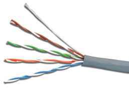 Кабель UTP 4PR 24AWG  4х2х0,51 CAT5e внутренний (PVC) Skynet Premium (305м)