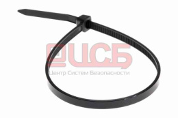 Нейлоновая кабельная стяжка REXANT 200x2,5мм, черная 100 шт 07-0201-4