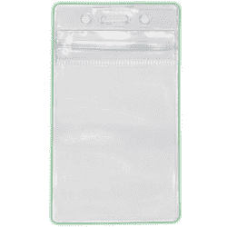 TS-BDG-V Бейдж для проксимити карт, прозрачный, вертикальный, 114х69 мм