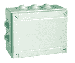 Коробка распределительная 240х190х90мм IP55 8 вводов с кабельными вводами (54201)