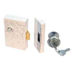 Promix-SM215.10 white  Замок электромеханический накладной