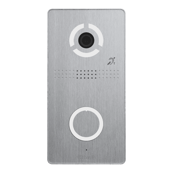 BAS-IP AV-04SDI SILVER - Вызывная панель индивидуальная.