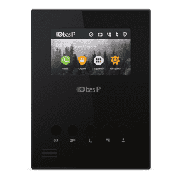 BAS-IP AU-04LAF BLACK - Видеодомофон индивидуальный.