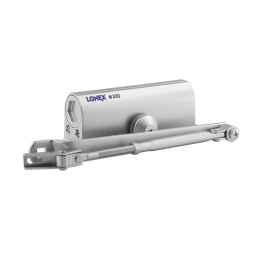 Доводчик дверной LONEX 330 (от 50 до 120 кг) (серебро) морозостойкий