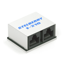 Stelberry F-210 Разветвитель на 4 разъёма RJ45 для систем громкого оповещения Stelberry