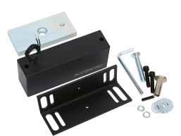 ML-300П с уголком (черный) Замок электромагнитный